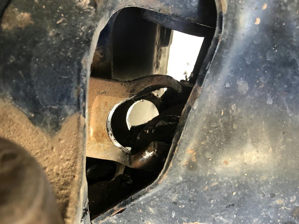 Busted Axle Yoke