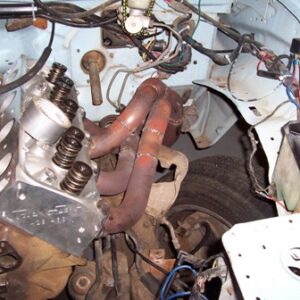 I pulled the front springs so I could compress the front suspension to check for front tire clearance.