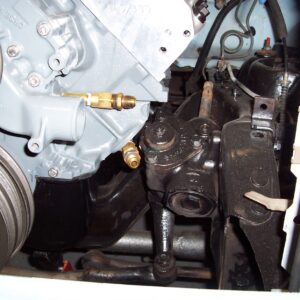 Remote oil filter line attachments.