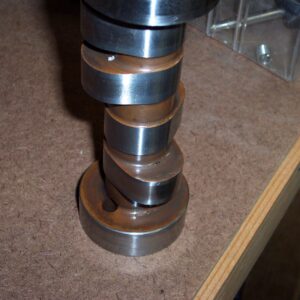 I decided to go with a mechanical roller cam since my heads were already equipped with roller springs and I ran across a slightly used cam that was the spec I was looking for. Check out da lobez.....