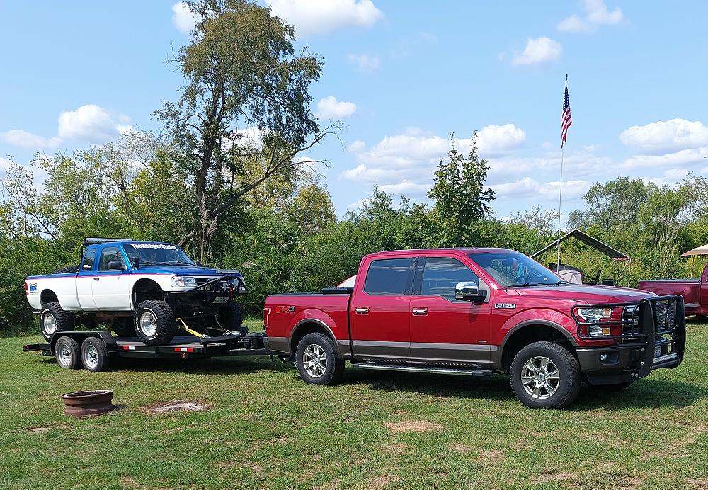 Towing my Ford Ranger with a Ford F-150