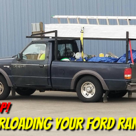Stop overloading your Ford Ranger
