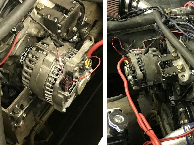 2.0L Ecoboost Swap Alternator Mount