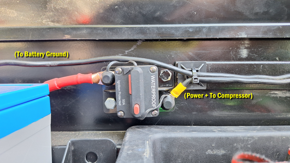 Smittybilt Air Compressor Circuit Breaker