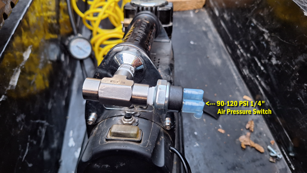 Install Air Pressure Switch