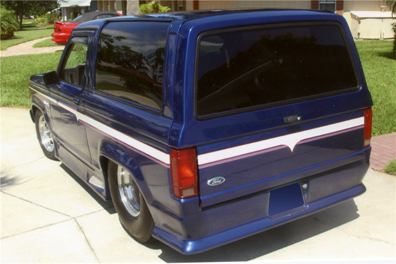 Boy Scout Bronco II hot rod
