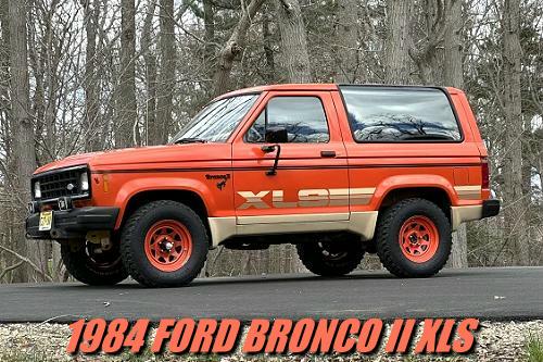 1984 Ford Bronco II XLS