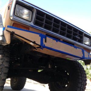 Ford Bronco II front bumper build