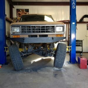 Ford Bronco II axle articulation