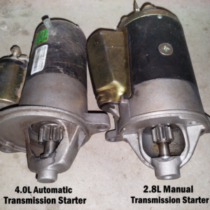 Ford 2.8 vs Ford 4.0 Starter
