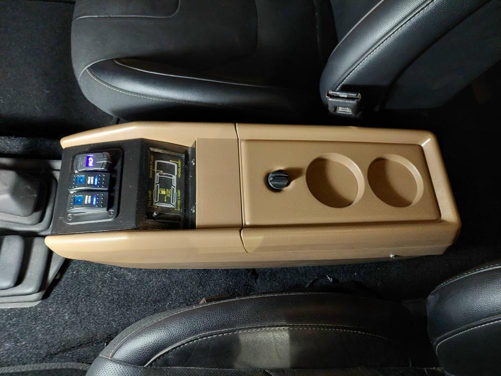 Ford Bronco II center console with switches