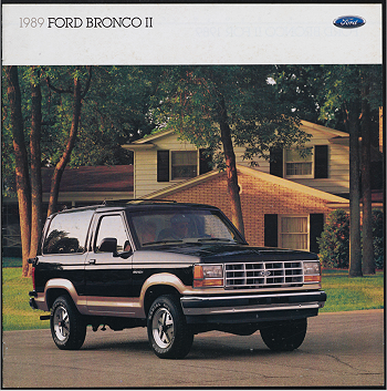 1989 Ford Bronco II Brochure