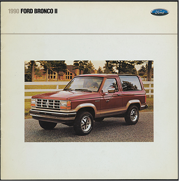 1990 Ford Bronco II Brochure