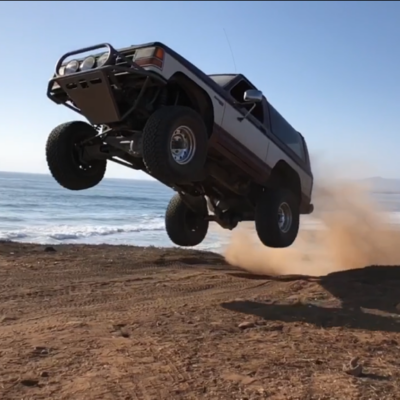Ford Bronco II Jump