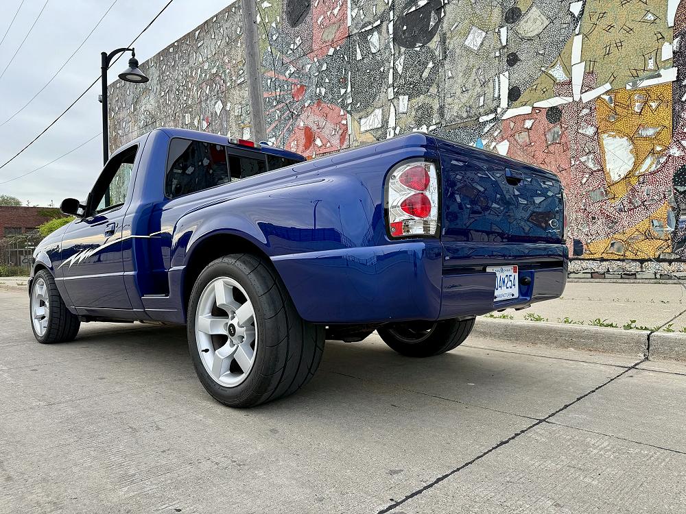 Ford Ranger Lightning Bolt Rear