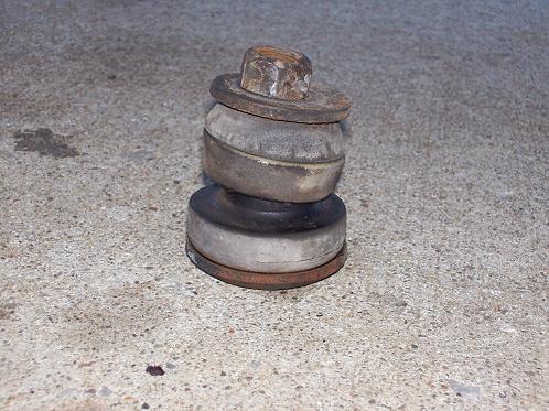 put the bushings back on in the same way they came off
