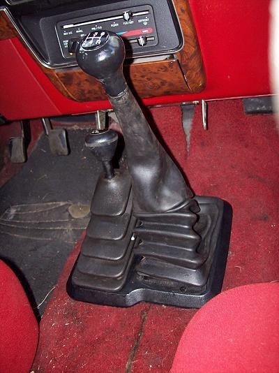 Install the new shift boot