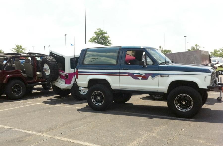Ford Bronco II Car Show