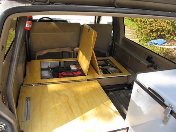 Overlanding Ford Bronco II Completed Storage