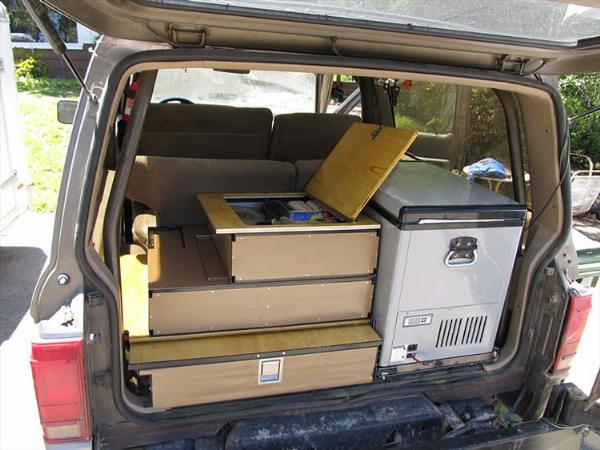 Overlanding Ford Bronco II Rear Setup