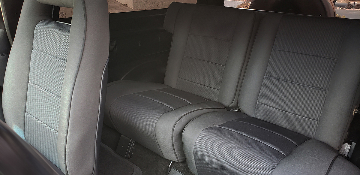 David Vargas 1987 Ford Bronco II - Rear Seats
