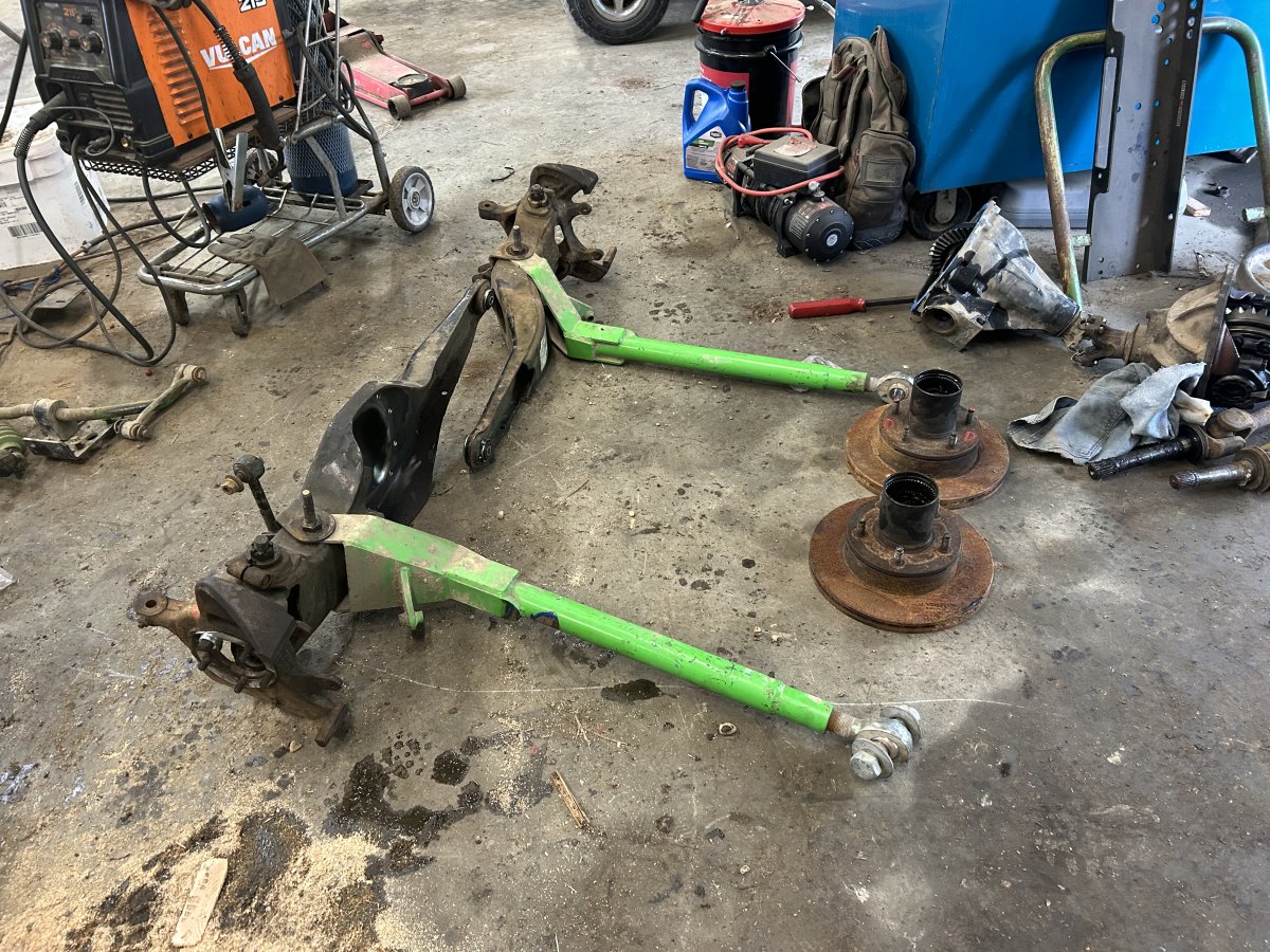 Dana 35 TTB and custom extended radius arms