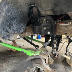 Custom extended radius arms
