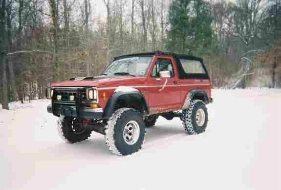 Sherrod Bronco II convertible with top on