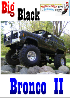 Bib Black Bronco II Book