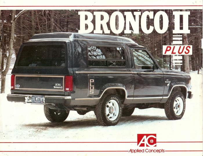 Ford Bronco II Plus by Applied Concepts