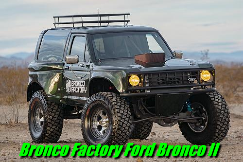 Bronco Factory Ford Bronco II
