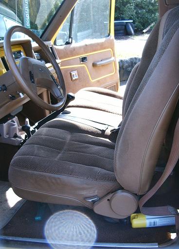 Ford Bronco II _ Old Seat