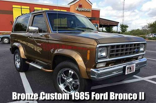 Custom Bronze Ford Bronco II