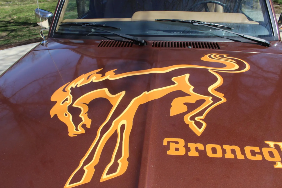 Ford Bronco II Hood Logo