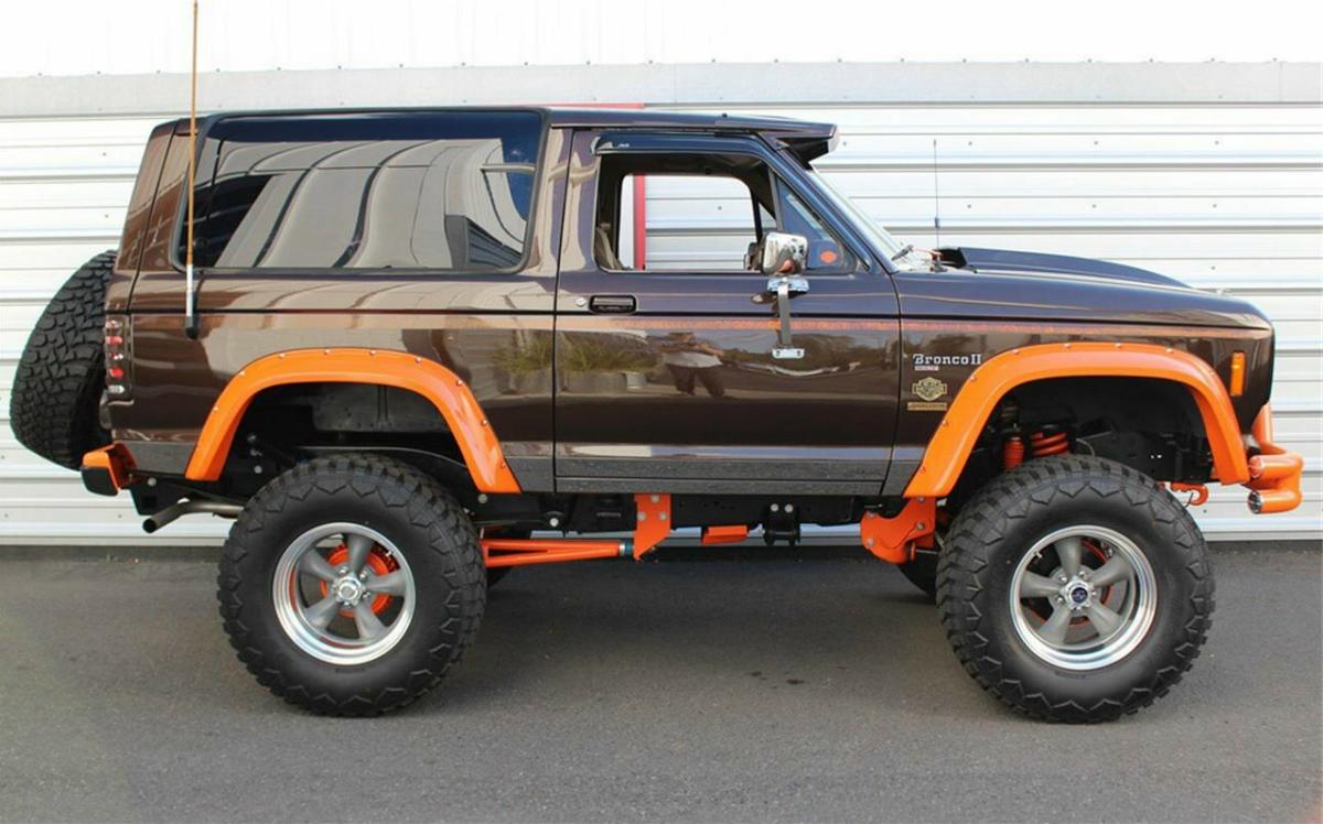 The Big Brown Bronco II Passenger Side