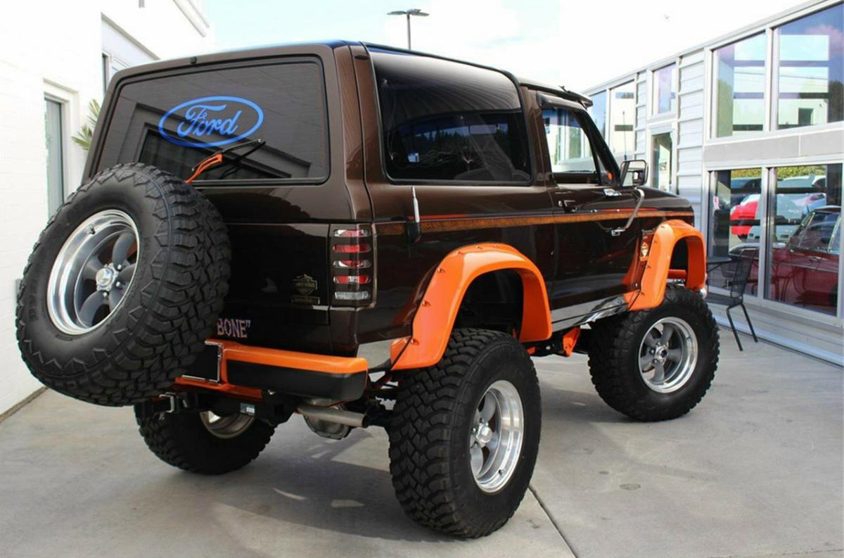 Brown Bronco II - Right Rear