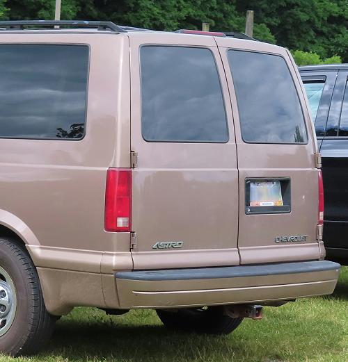 Chevy Astro Van third brake light