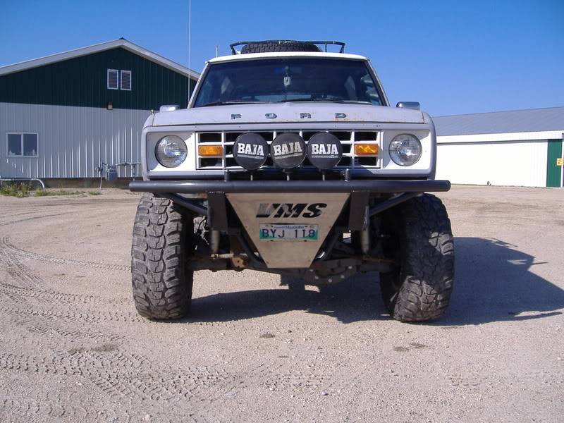 Ford Bronco II round headlights