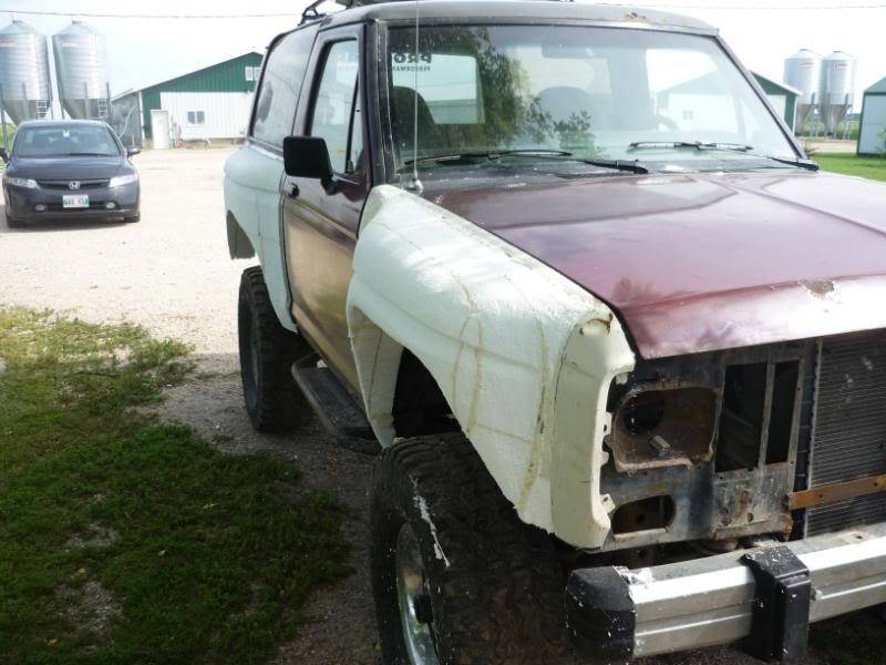 Making fiberglass fenders