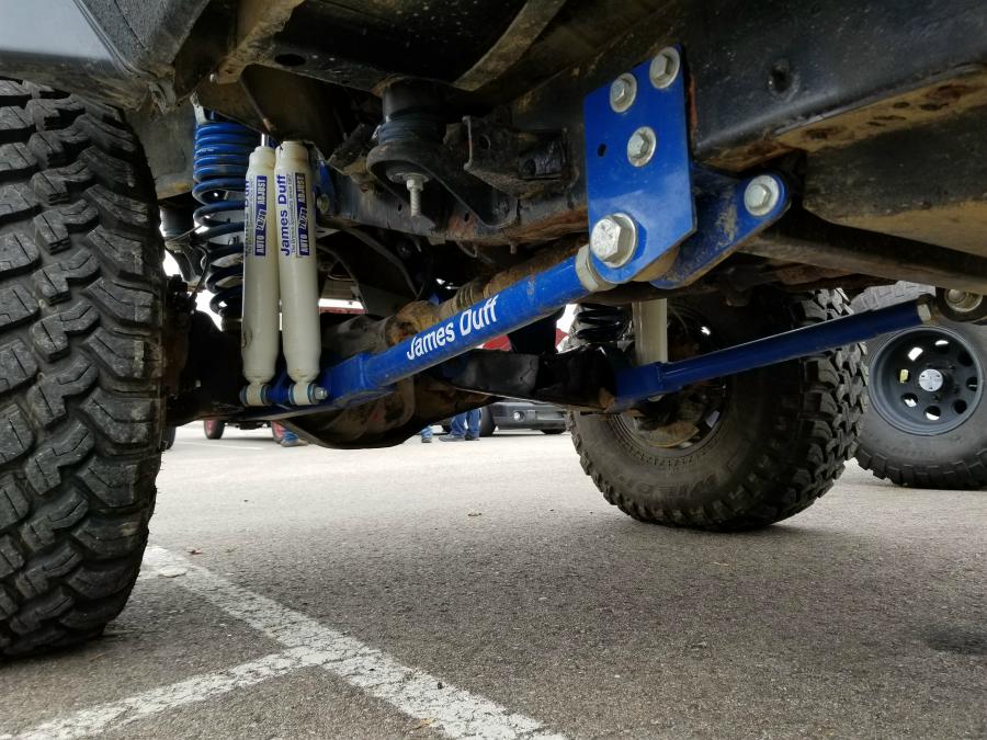 Ford Bronco II With A James Duff Suspension