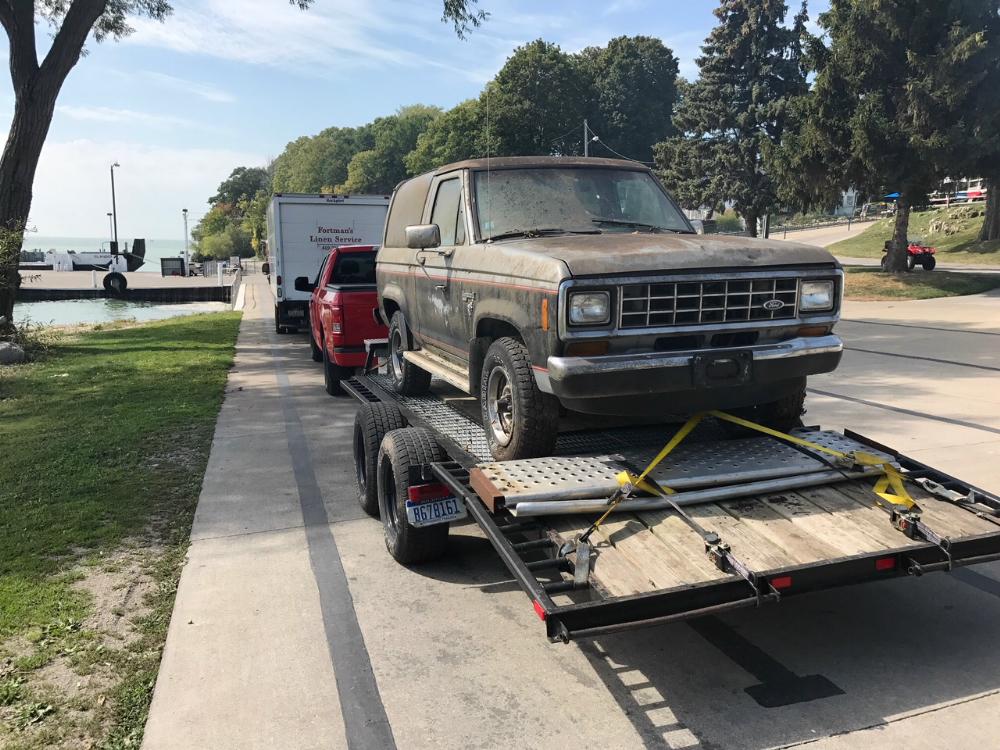 1986 Bronco II project vehicle