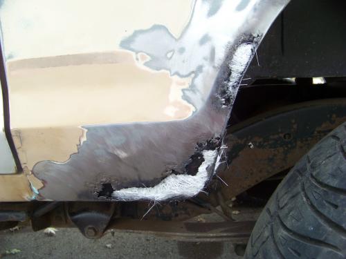 Adding fiberglass