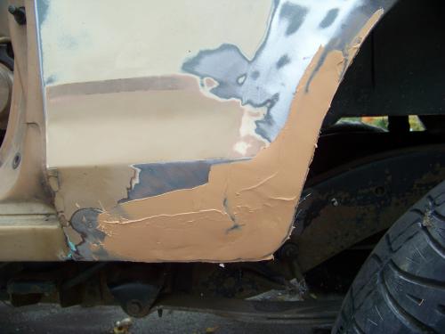 Adding regular body filler