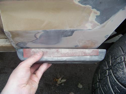 Long sanding board