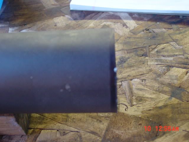 Shaft cut with the bandsaw