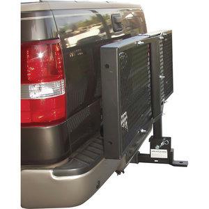 Folding receiver bar - up