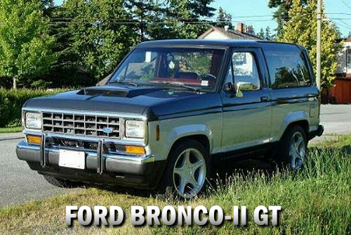 Ford Bronco II GT Muscle