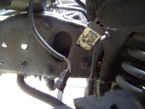 Greasy frame rail