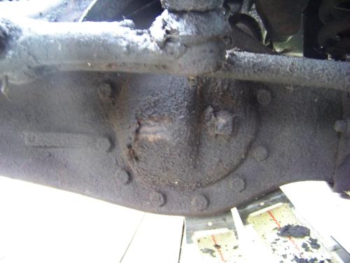 Greasy front axle