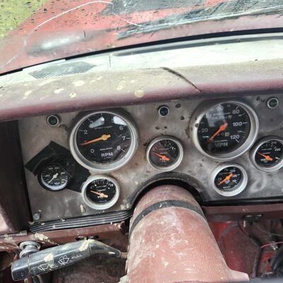 Ford Bronco II custom gauges